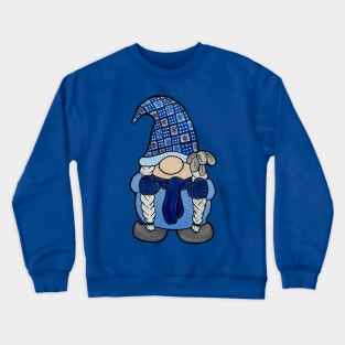 Lady Winter Gnome Crewneck Sweatshirt